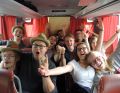 eine Busfahrt, die ist lustig, eine Busfahrt, die ist schön.