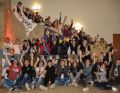 Gruppenbild vor der Party